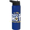 Radioactive Medicine Nuclear Medicine Jo Tecnologo di medicina nucleare Radiologo Radiologia divertente Stainless Steel Insulated Water Bottle