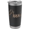 Distressed Arizona designs Phoenix Arizona Vintage design elegante Bicchiere termico in acciaio inox doppia parete