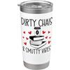 Smutty Tumblers Dark Romance Mugs Spicy Dirty Chais & Smutty Vibes Books Spicy Coffee Icy Spicy Book Bicchiere termico in acciaio inox doppia parete