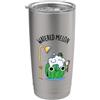 Punny Bone Melone innaffiato Divertente Anguria Pun Bicchiere termico in acciaio inox doppia parete