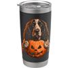 Halloween Pumpkin ESS Dog Owner Gifts Springer Spaniel Inglese Halloween Cane Jack O Lanterna Faccia Bicchiere termico in acciaio inox doppia parete