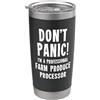 Agriculture & Farming Team Gifts & T-Shi Processore di produzione agricola Bicchiere termico in acciaio inox doppia parete