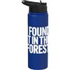 Repubblica Del Foraggio Giù Per Raccogliere I Funghi Finferli Boletus Mykologi Stainless Steel Insulated Water Bottle