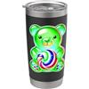 Urban Empyre Orso Gummy Mint Candy Green Bicchiere termico in acciaio inox doppia parete