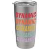 Dynamic Apparel dinamico Bicchiere termico in acciaio inox doppia parete