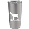 Goat Apparel Goat Whisperer per gli amanti delle capre Uomini Bicchiere termico in acciaio inox doppia parete