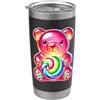Urban Empyre Gummy Bear Mint Candy Red Bicchiere termico in acciaio inox doppia parete