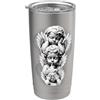 Urban Empyre See No Evil Speak No Evil Hear No Evil Baby Angel cherubini Bicchiere termico in acciaio inox doppia parete