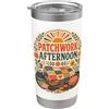 Jimbeels Patchwork Afternoon quilt cucito tessuti Bicchiere termico in acciaio inox doppia parete
