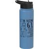 61st Birthday Gifts For Him | Original F 61° Compleanno Per Lui/Uomini | I'm Now 61 Anni | 61 BDay Stainless Steel Insulated Water Bottle