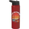 Golden Gate Urban Sunset Golden Gate Amo il Golden Gate Bridge di San Francisco Stainless Steel Insulated Water Bottle