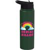 Retro Serial Killer Shirts Il serial killer più bello del mondo | Sarcastic Retro Serial Killer Stainless Steel Insulated Water Bottle