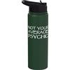 Cool Psychic Humor Quote Merch Abbigliamento psichico - Design divertente con grandi mezzi Stainless Steel Insulated Water Bottle