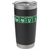 Science Nerd Element Gifts Co Tavola periodica degli elementi Genius Design divertente della scienza Bicchiere termico in acciaio inox doppia parete