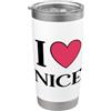 I Love Nice France City Tees I Love Nice France City Bicchiere termico in acciaio inox doppia parete