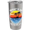 Spiaggia Vacanze Mare Palma Estate Sole What's Up Beaches? Spiaggia Palma Mare Bicchiere termico in acciaio inox doppia parete
