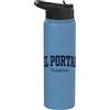 El Portal Florida Apparel El Portal Florida Classic Arch Text Stainless Steel Insulated Water Bottle