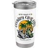 Country Club Hills TV FL USA Designs and The Village of Country Club Hills lamantino Alligator Design Bicchiere termico in acciaio inox doppia parete