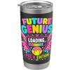 Pre-K Back To School Genius Tees Pre-K Genius Ritorno a scuola Bicchiere termico in acciaio inox doppia parete