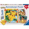 Ravensburger - Puzzle Bambini 4 Anni | Puzzle Pokemon | Puzzle 2x24 Pezzi Bambini 26x18cm | Giochi Bambini 4 Anni | Regalo Bambina 4 Anni E Bambino | Pokemon Giochi