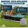 Planenfux® Copertura invernale rettangolare per piscine 400x200 cm | Telo 2-in-1
