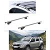 Mercedes-Benz BARRE PORTATUTTO ALLUMINIO DACIA DUSTER ANNO 2010 CON RAILS CON SERRATURE K9