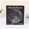 PuzzleCraftix Puzzle 1000 Pezzi Luna Spazio per Adulti Finitura Opaca Chiusura Rotonda