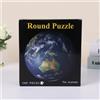 PuzzleCraftix Puzzle 1000 Pezzi Luna Spazio per Adulti Finitura Opaca Chiusura Rotonda