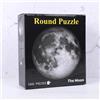 PuzzleCraftix Puzzle 1000 Pezzi Luna Spazio per Adulti Finitura Opaca Chiusura Rotonda