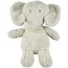 Nattou Peluche, Elefantino, Compagno dalla Nascita, Circa 24 cm, 100% Poliestere, Orsetto, Grigio