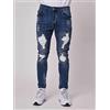 Project X Paris Project X Jean Skinny Fit Effetto strappato e usurato Uomo Paris