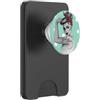Anne Cha Art Girl Power Pin Up Retro Femminista Icona Verde Menta PopSockets PopWallet per MagSafe