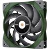 Thermaltake TOUGHFAN 12 RACING GREEN VENTILADOR DE RADIADOR DE ALTA PRESIÃ"N ESTÁTICA CL-F117-PL12RG-A