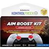 KontrolFreek FPS Freek Aim Boost Kit Inferno Gommini per Controller PS5 | Rialzi Analogici Alti & Medi per PlayStation 5 & PS4 | Massima Precisione FPS | Rosso