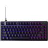 Sony Tastiera da gioco Sony INZONE KBD-H75-75% TKL, sviluppata con Fnatic, Rapid Trigger, interruttori magnetici, azionamento regolabile, struttura in alluminio, PC FPS, layout US - Black