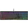 CHERRY Xtrfy CHERRY MX 3.1, Tastiera Meccanica da Gioco, Layout Portoghese QWERTY, Illuminazione RGB, Cassa in Alluminio, USB-A, Interruttori MX2A RED, Nero, Layout Portoghese - QWERTY