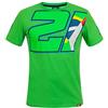 Valentino Rossi Franco MORBIDELLI, T-Shirt, Manica Corta Bambino, Verde, 4/5