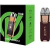 NILI For Vaporesso Kit LUXE XR MAX 2 Batteria 3200 mAh (Pelle Rossa imperiale) 80 W 5 ML Atomizador LUXE XR Cartuccia Vuota MTL/DTL Resistenza GTX Dual Mesh 0,2Ω/0,8Ω Vape Originale - No Nicotine