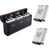 Does not apply 2 Batterie Enduro e Caricabatterie a 3 Slot per Go Pro Hero 12 11 10 9 Batteria