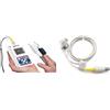 OXY GIMA SATURIMETRO OXY 50 Pulsoximetro da Dito, Portatile, Professionale, Rileva Saturazione e Battito in Continuo & GIMA Sensore SpO2 Pediatrico a Clip, per Oxy-50