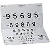 Gima 31325 Tavola Visione da Lontano, 15 Linee Numeri Lea, 3M