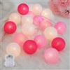Ciskotu Ghirlanda Luminoso Cotone LED, 3,3M 20 Palline Decorativ Catena Lluminosa Interno LED, Ghirlanda Fata di Luci a Batteria per Natale Festa Matrimonio Vacanze Decorazione Interna