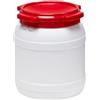 Neolab 3 1081 open-head drum, HDPE con coperchio a vite - 15,4 l