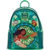 Funko Loungefly Disney: Moana Stained Glass Collection Mini Backpack - Disney Princesses - Esclusiva Amazon - Sacchetto Carino da Collezione - Idea Regalo - Merchandising Ufficiale - per i Ragazzi, Ragazze