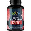 ACETIL L CARNITINA 1300MG 120 CAPSULE SUPPLEMENTO ENERGETICO METABOLISMO FITNESS