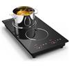 Does not apply PIANO COTTURA INDUZIONE 2 FUOCHI 3000W ELETTRICO 51CM CON 9 LIVELLI DI POTENZA