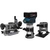 Does not apply KATSU Rifilatore Fresatrice Verticale 18V a Batteria con 3 Basi e Accessori