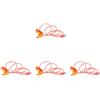 4 pezzi Cavo di ricarica divertente a forma di cane - Cavo di ricarica USB