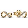 PANDORA Orecchini Donna Infinito Brillante Color Oro 268820C01
