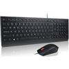 Lenovo Tastiera e mouse ESSENTIAL Wired Combo Black 4X31R64420